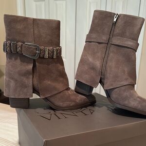 COWGIRL STYLE! Stylish Brown Ankle Boots